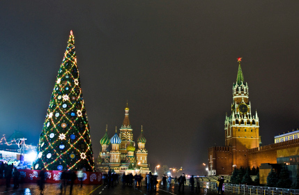 Christmas Tree on Moscow's Red Square