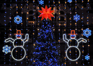 Macy's lights display